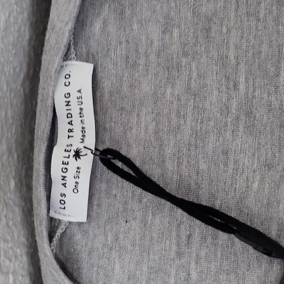 New oversized stretch t-shirt "AMERICAN WOMAN" - Picture 3 of 5